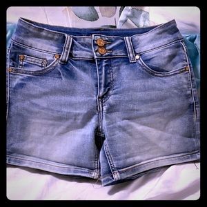 Blue Desire denim jean shorts